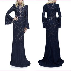 Tadashi Shoji Navy Gown